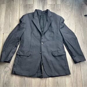 Ralph Lauren Suit‎ Jacket Blazer Gray 100% Wool